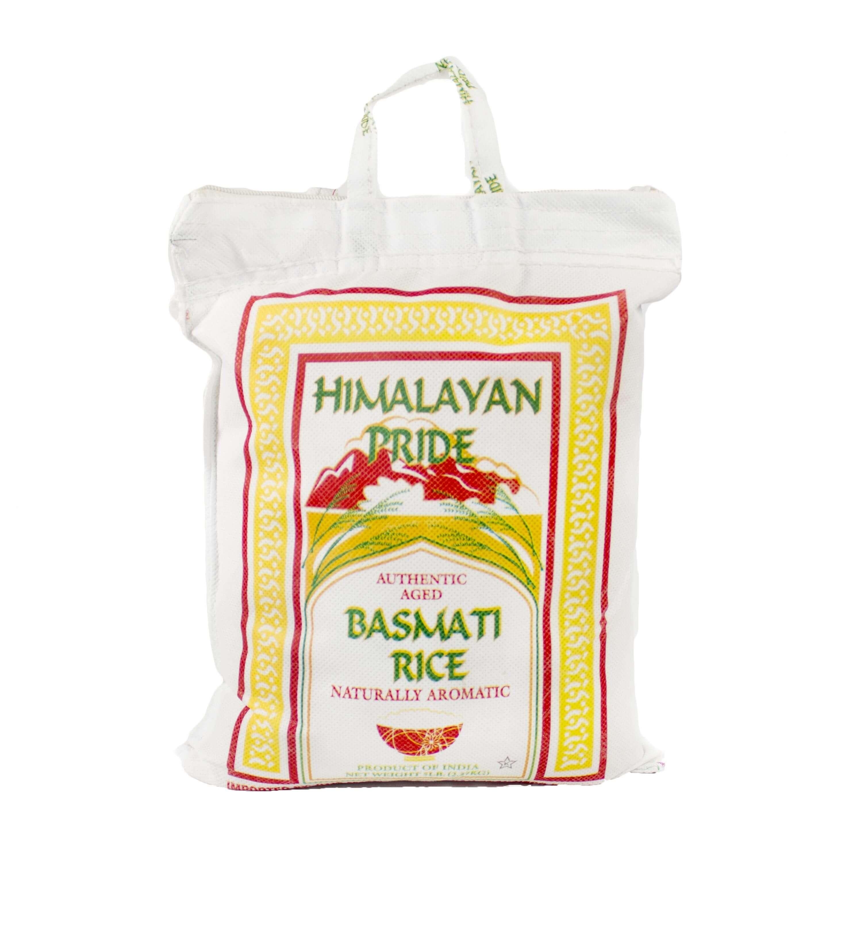 Himalayan Pride - Basmati Rice Authentic Aged Aromatic 5Lb.