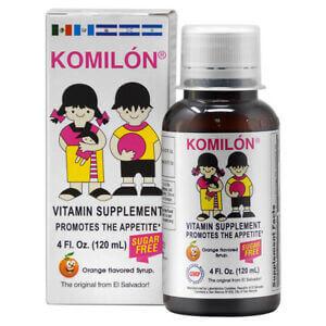 Komilon - Promotes the Appetite, Orange Flavor 4oz