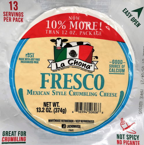 La Chona - Mexican Style Crumbling Cheese 13.2 oz