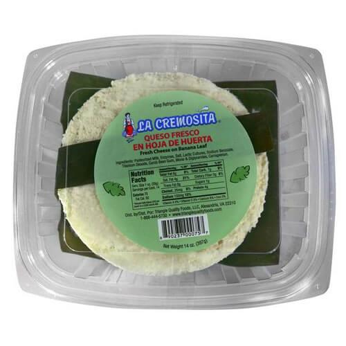 La Cremosita - Fresh Cheese on Banana Leaf 12 oz