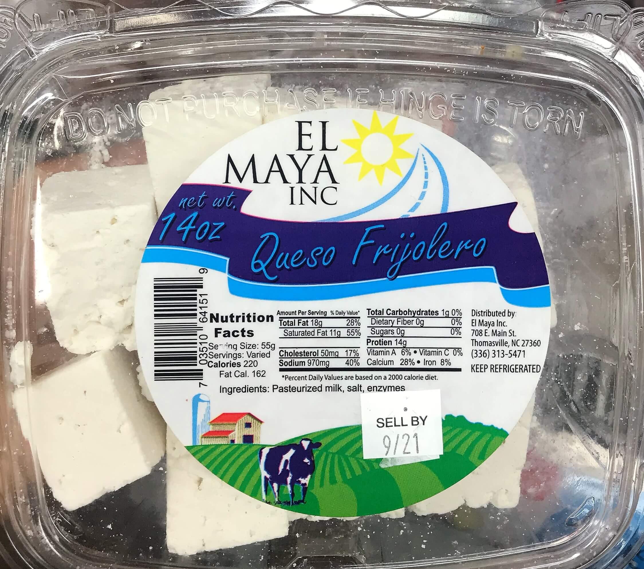 El Maya Inc - Frijolero Cheese 14oz.