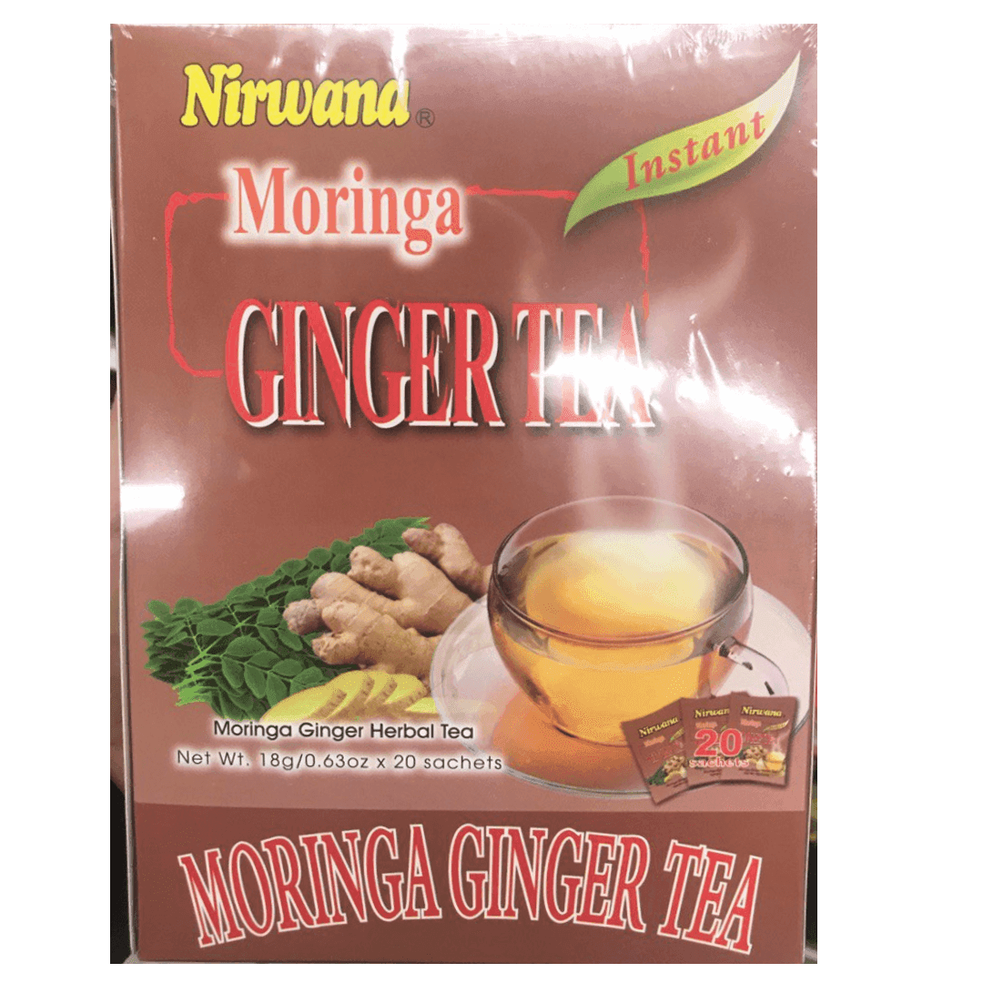 Nirwana - Moringa Ginger Tea 0.63oz X 20 Sachets