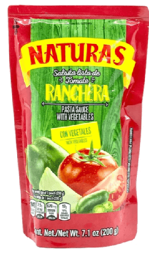 Natura's - Ranchera Pasta Tomato Sauce with Vegetables 7.1oz
