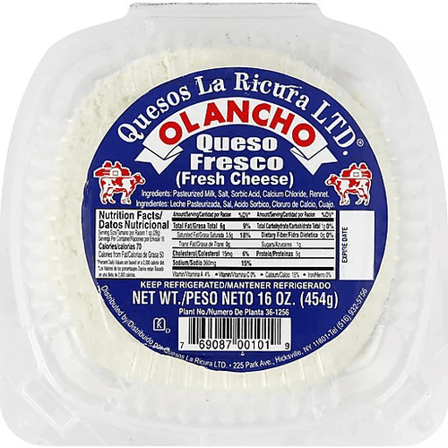 Quesos La Ricura - Olancho Fresh Cheese 14 oz