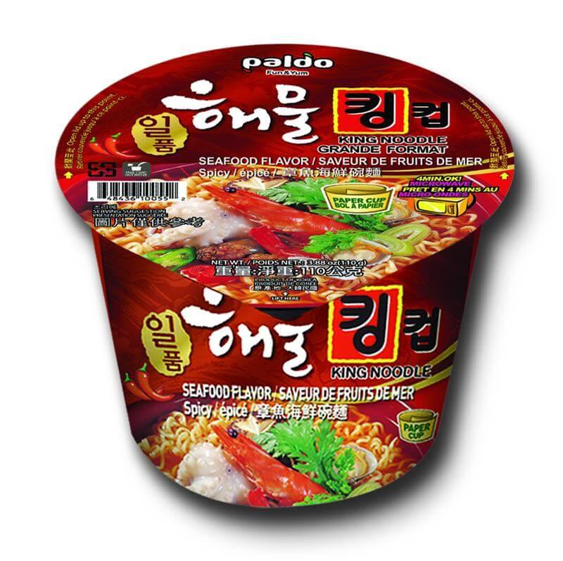 Paldo - Instant Noodle with Seafood Soup 3.88 oz.