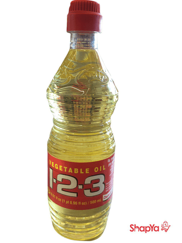 1-2-3 Vegetable Oil, 16.91oz