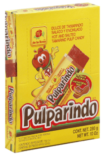 Pulparindo - Tamarind pulp candy with Chili 20Ct, 10oz