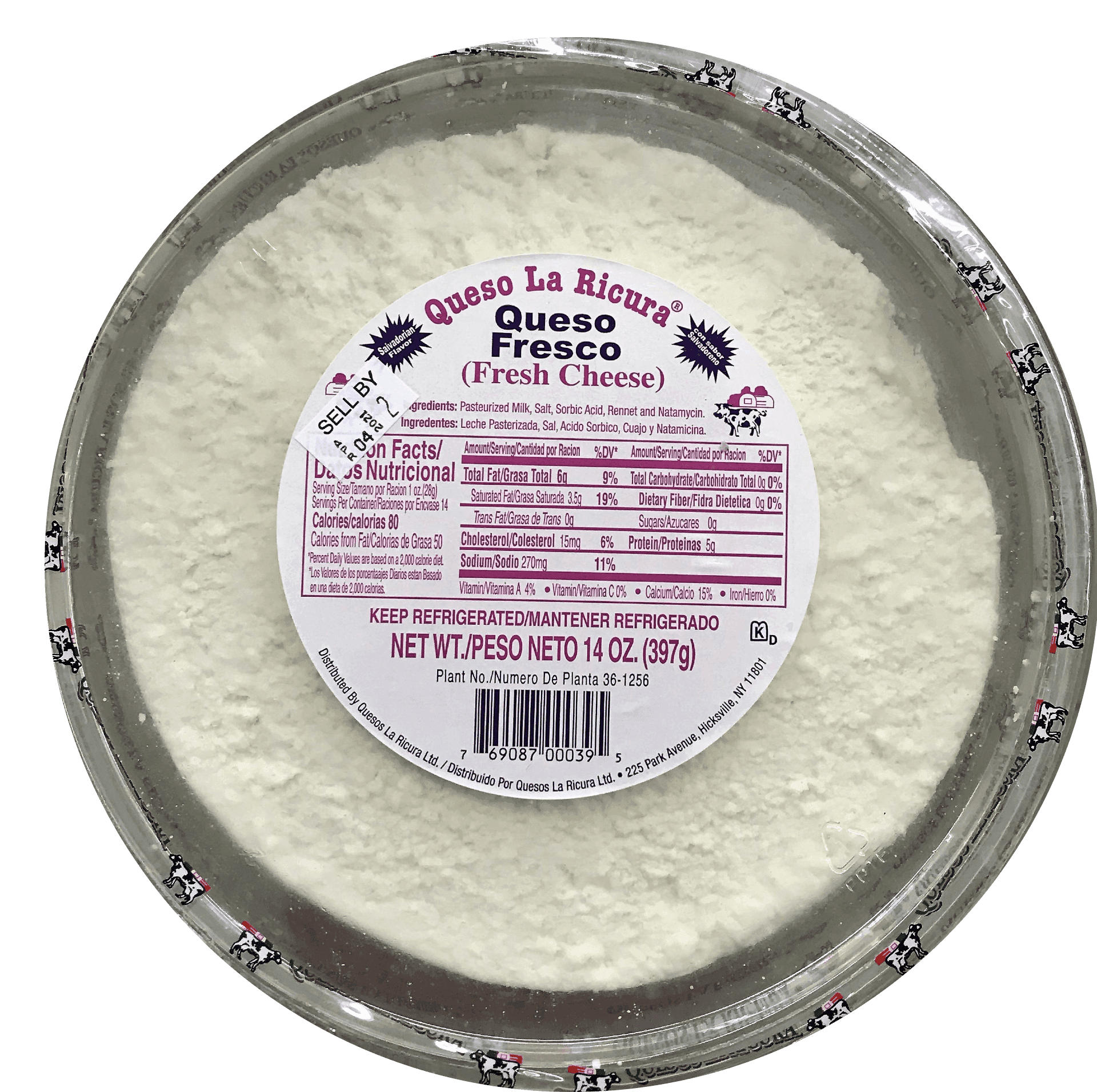 Quesos La Ricura - Fresh Cheese 14 oz
