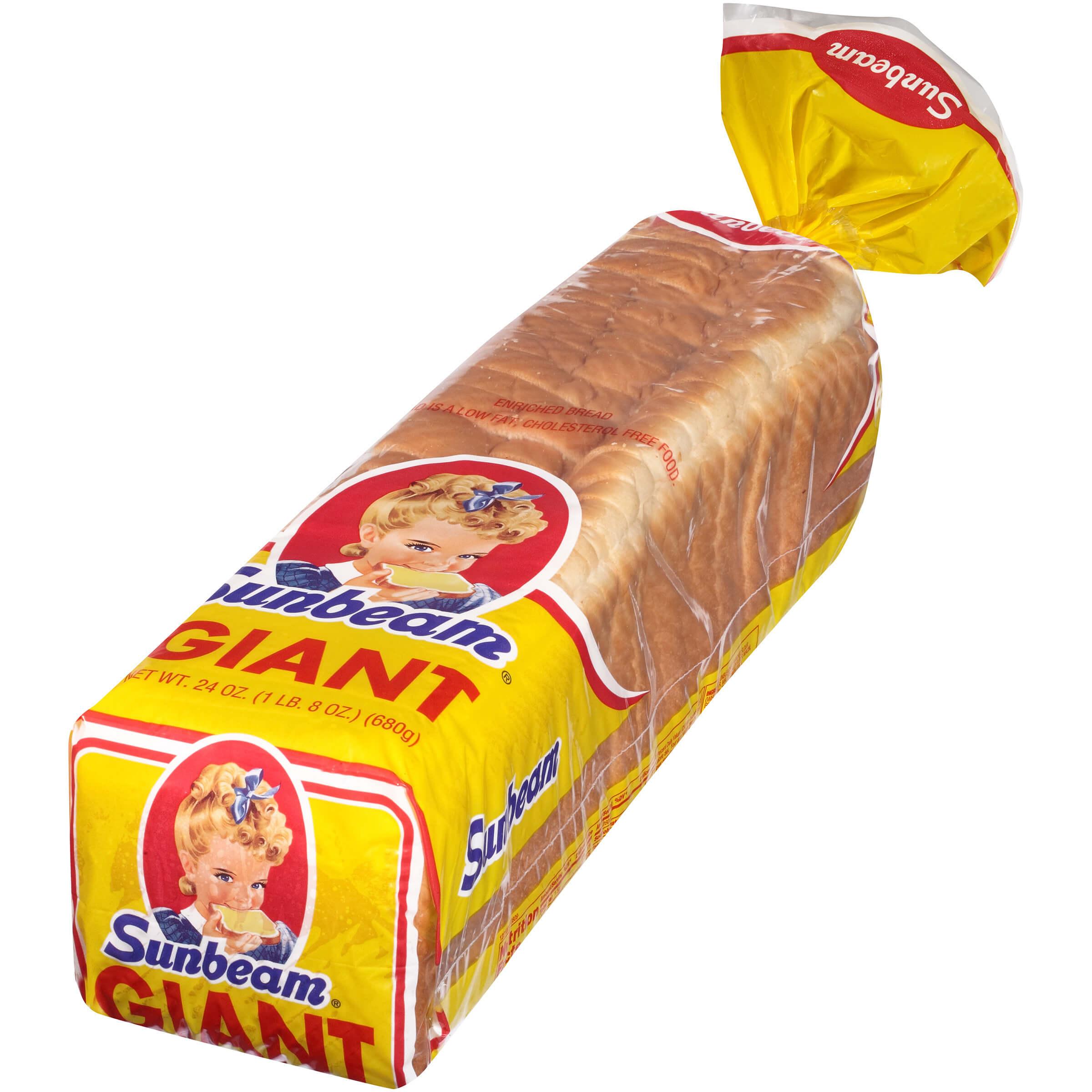 Sunbeam - Giant Sliced Bread, 24 oz