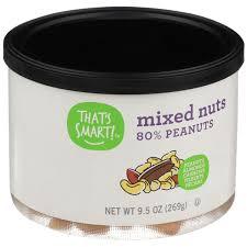 That's Smart - Mixed Nuts 80% peanut 9.5oz