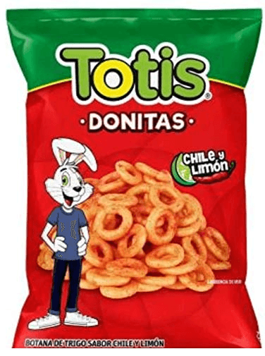 Totis Donitas - Chili & Lime Flavored Wheat Chips 1.76oz