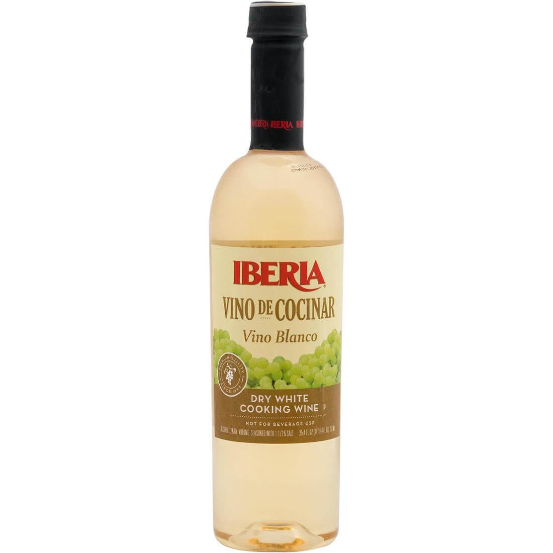 Iberia - Dry White Cooking Wine 12% Alcohol Volume, 25.4oz