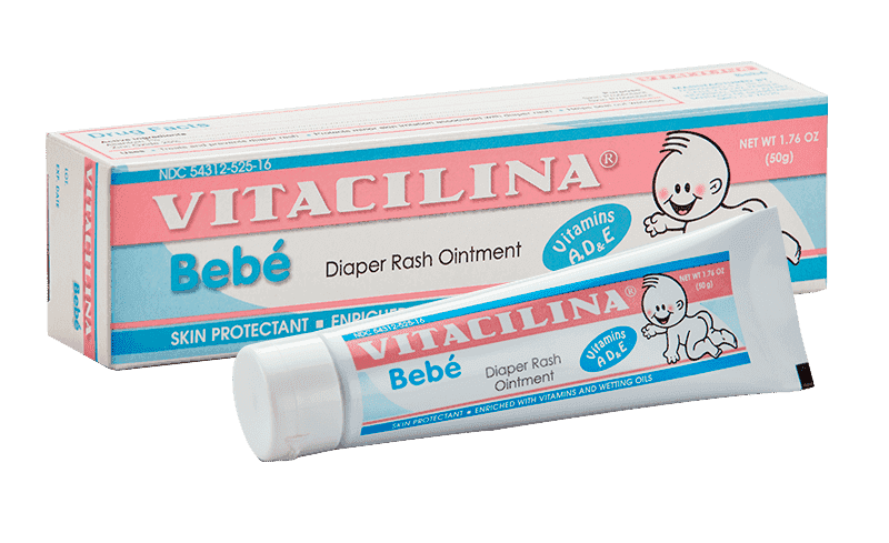 Vitacilina - Bebe, Diaper Rash Ointment 1.76oz