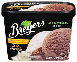 Breyers - Vanilla & Chocolate Ice cream 48oz