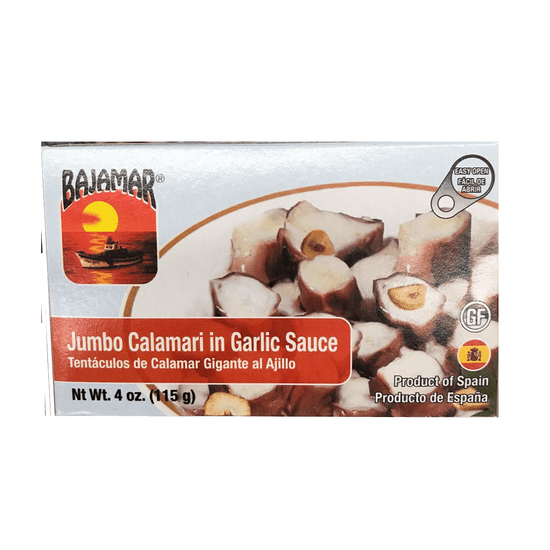 Bajamar - Jumbo Calamari in Garlic Sauce 4oz