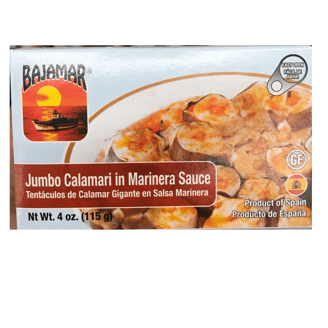 Bajamar - Jumbo Calamari in Marinera Sauce 4oz