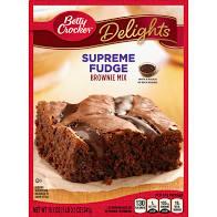 Betty Crocker - Delights Supreme Fudge Brownie Mix - 19.1oz