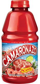 Camaronazo - Tomato Juice & Shrimp Cocktail, Spicy, 32 fl oz