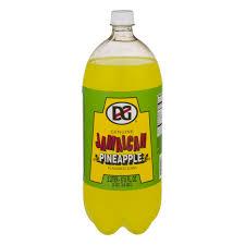DG - Jamaican Soda, Pineapple, 2 L