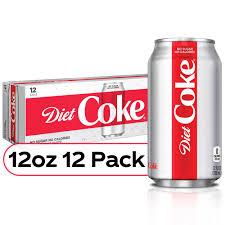 Diet Coke - Soda Soft Drink, 12Pack/ 12 fl oz