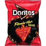 Doritos - Flamin' Hot Nacho Cheese Tortilla Chips - 9.75oz