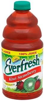 Everfresh - 100% Juice Kiwi Strawberry 64oz
