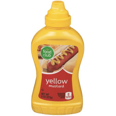 Food Club - Yellow Mustard 8oz