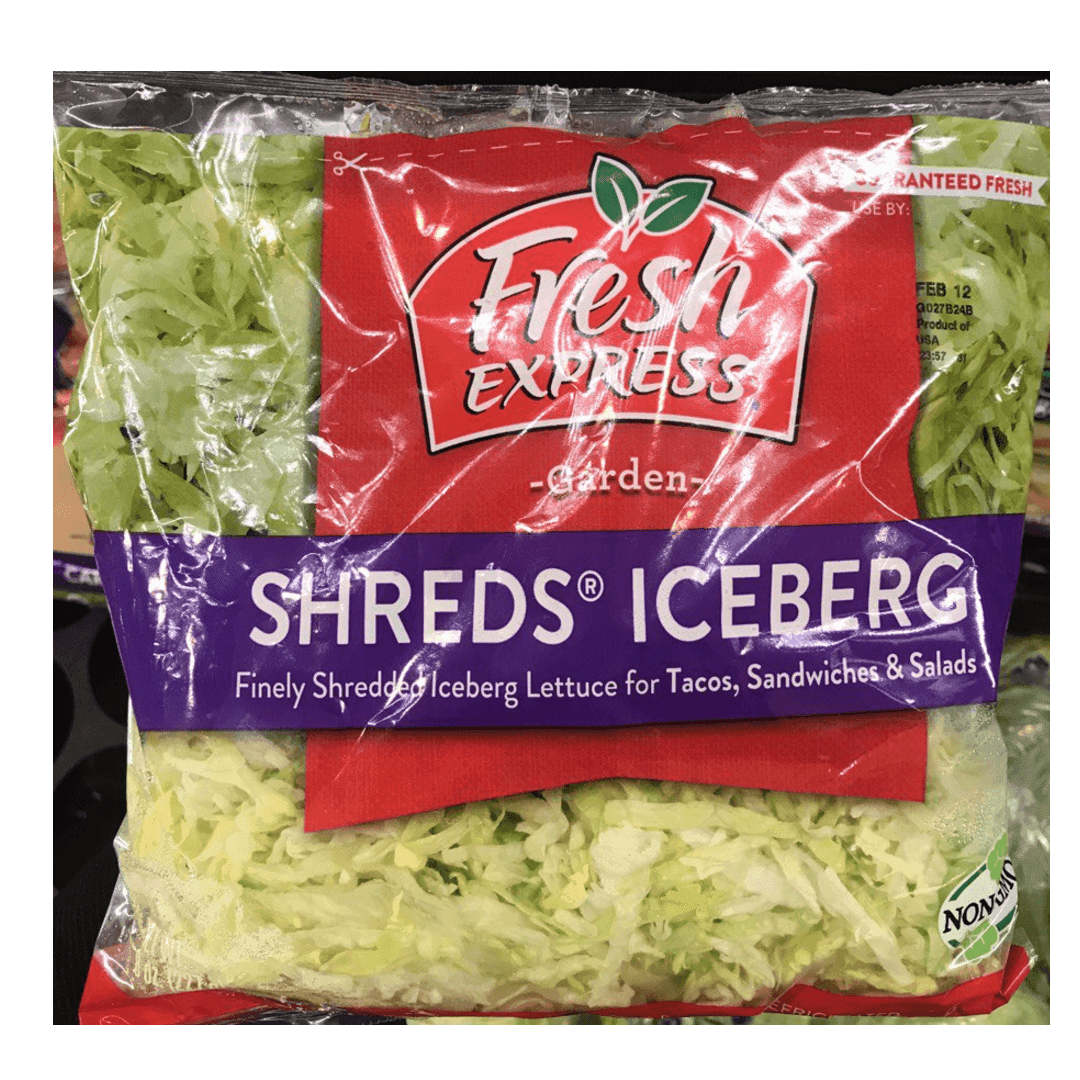 Fresh Express - Shreds Iceberg Lettuce for tacos 8oz