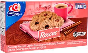Gamesa - Roscas Cinnamon Flowered Cookies 17.4oz