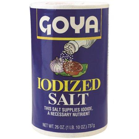 Goya - Iodized Salt 26.00 oz