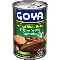 Goya - Refried Black Beans 16oz