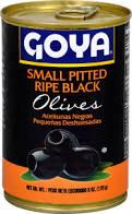 Goya - Small Ripe Black Olives, 6 oz