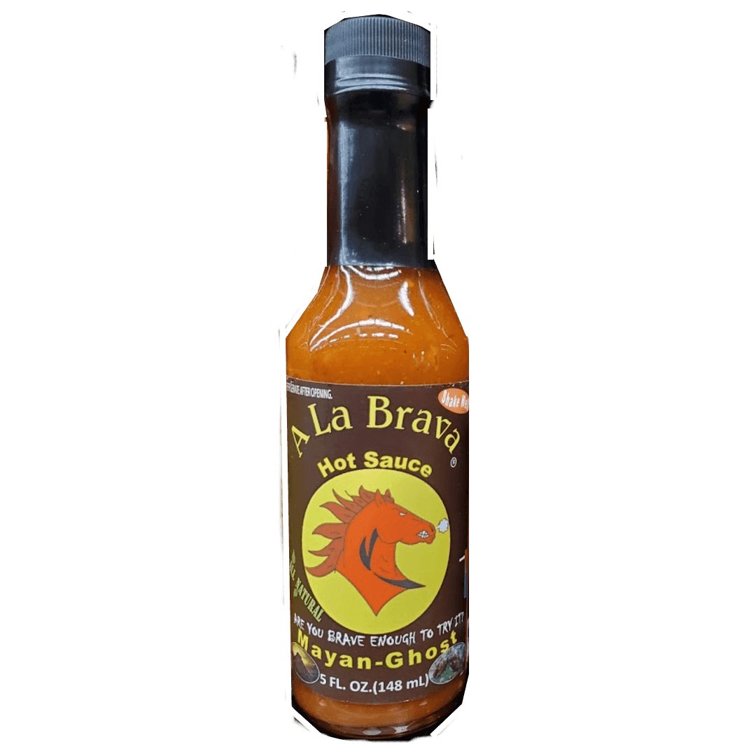 A La Brava - Mayan-ghost Hot Sauce   5 Oz