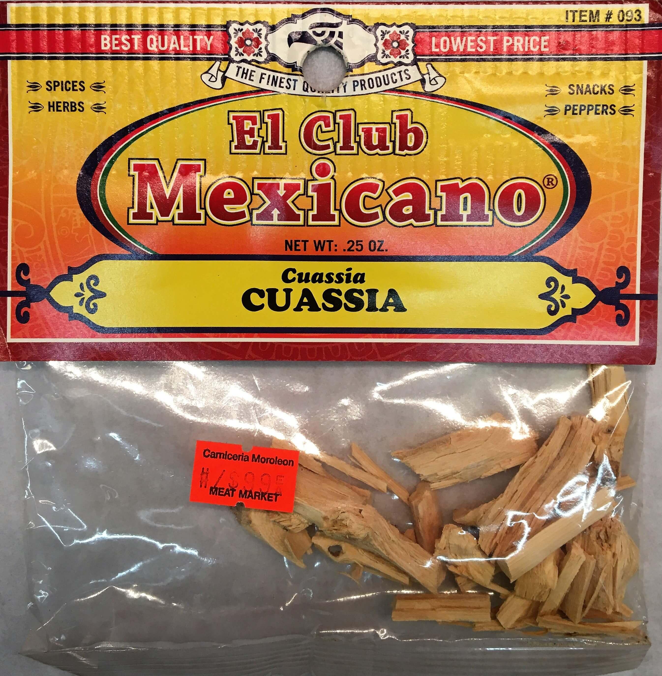 El Club Mexicano - Cuassia 0.25 oz.