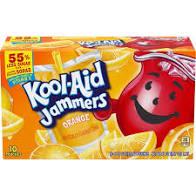 Kool-Aid - Jammers Juice Drink - Orange - 1 Box 60oz (10 pouches)