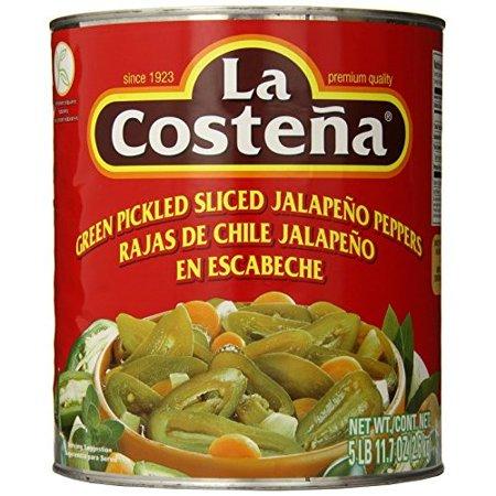 LC - Pickled Sliced Jalapeno Peppers 5.73Lb