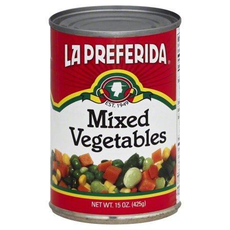 La Preferida - Mixed Vegetables, 15 oz