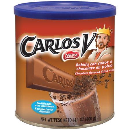 Nestle - Carlos V Chocolate Flavored Drink Mix, 14.1 oz