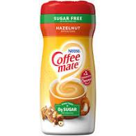 Nestle - Coffee mate Sugar Free Hazelnut Coffee Creamer 10.2oz