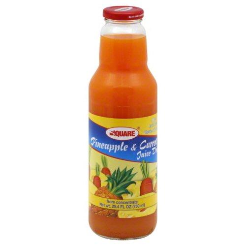 Square - Pineapple & Carrot Juice 25.4oz