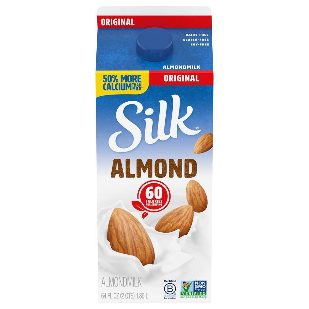 Silk - Almond Original Almond Milk 1/2Gal