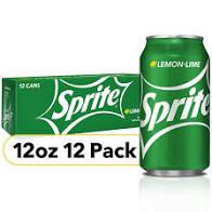 Sprite - Lemon Lime Soda 12pack/12 fl oz