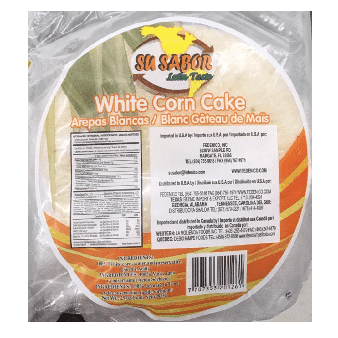 Su Sabor - Frozen White Corn Cake 29oz