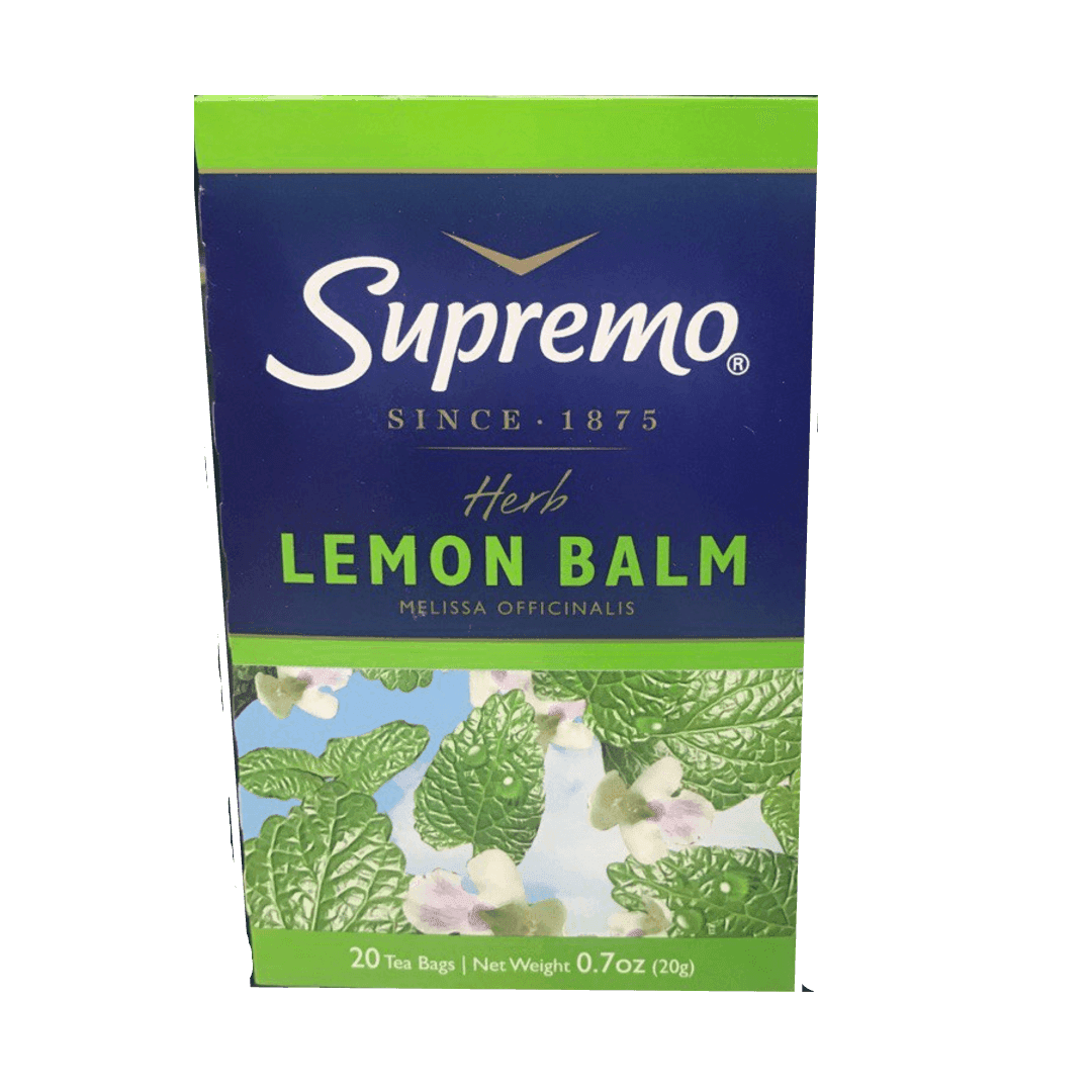 Supremo - Lemon Balm 0,7oz x 20 Tea Bags