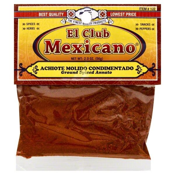 El Club Mexicano - Ground Spices Annato 2 oz.