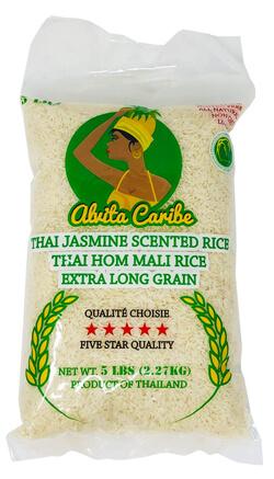 Alvita Caribe - Thai Jasmine Scented Rice Extra Long Grain 5Lbs.