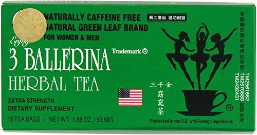3 Ballerina - Herbal Tea Lemon Flavor 18 bags