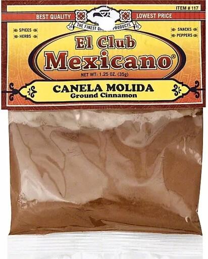 El Club Mexicano - Ground Cinnamon 1.25 oz.