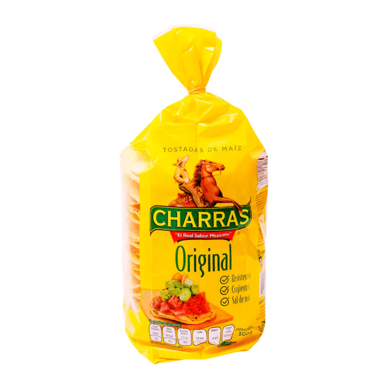 Charras - Corn Tostadas Tortilla Chips 11.46oz