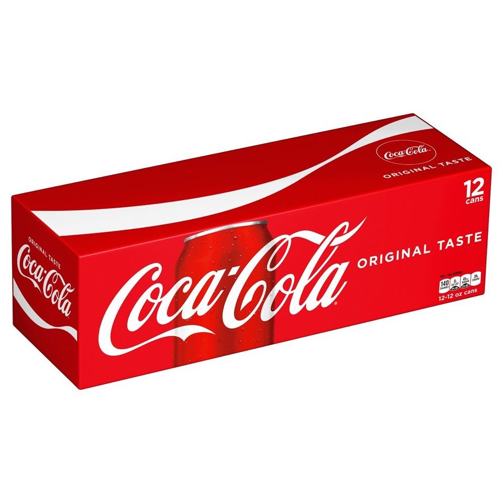 Coca-Cola - Soda Soft Drink, 12pack/12 fl oz